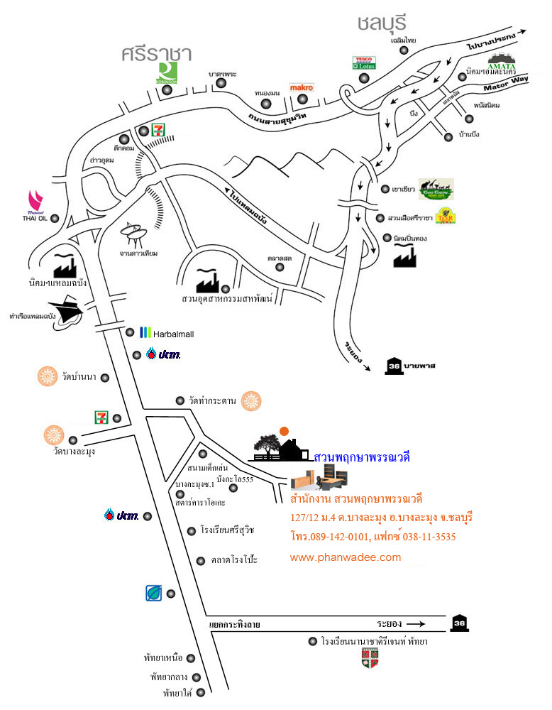 แผนที่ตั้ง